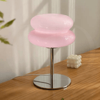 Luminária de Mesa de Vidro Macaron