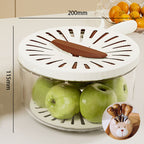 2-in-1 Draining and Preservation Basket: Simplify Washing & Storing