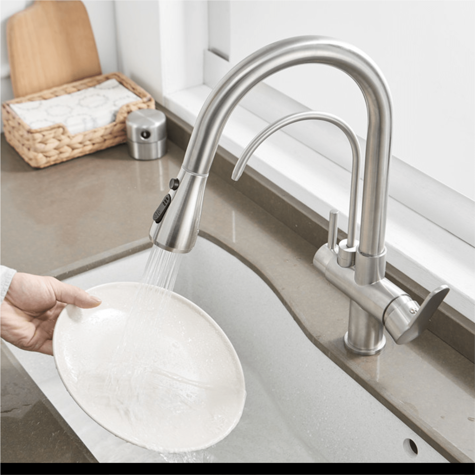 Torneira Cozinha com Filtro e Touch