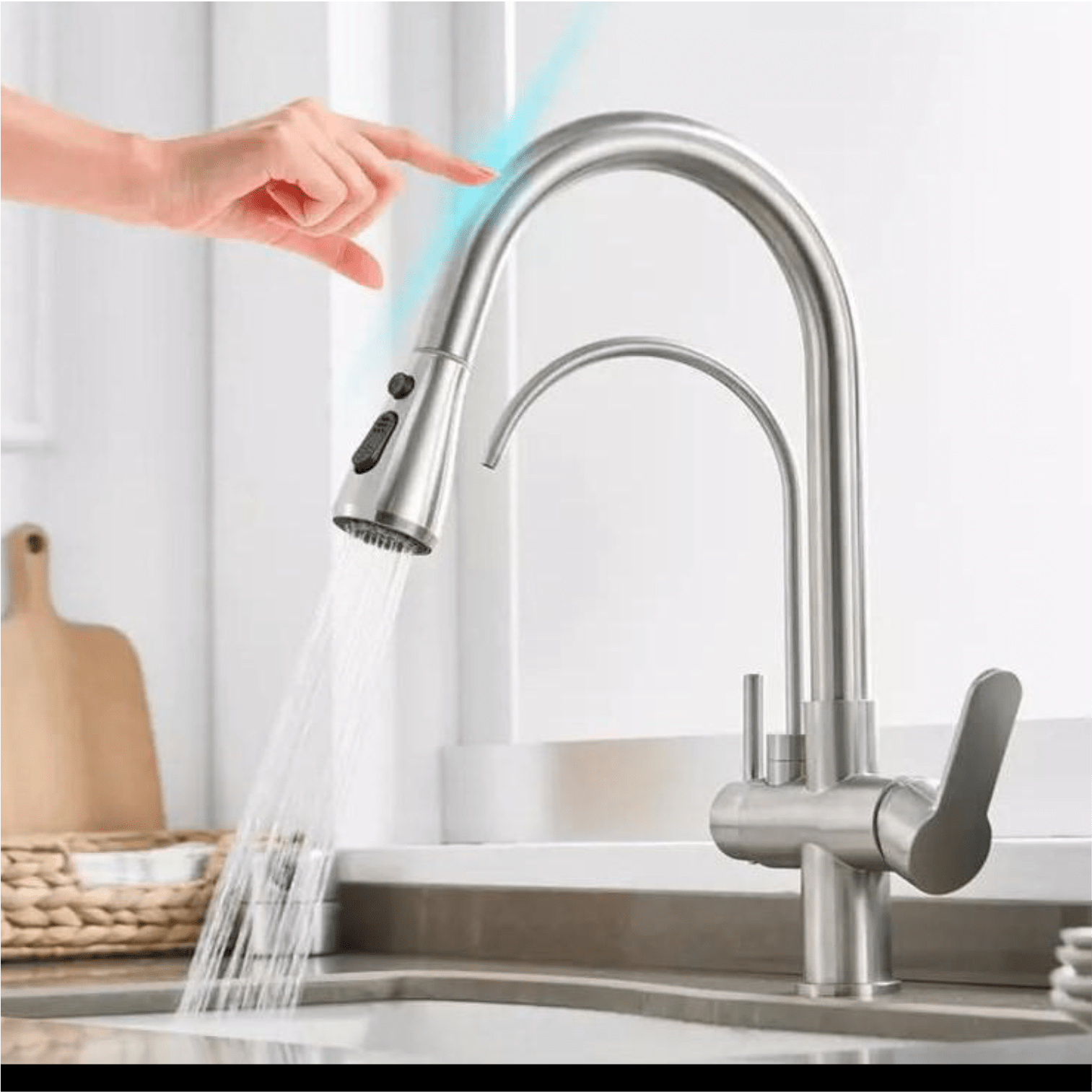 Torneira Cozinha com Filtro e Touch