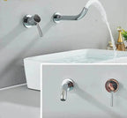 Torneira De Parede Banheiro Monocomando Giratória 360 Broklyn