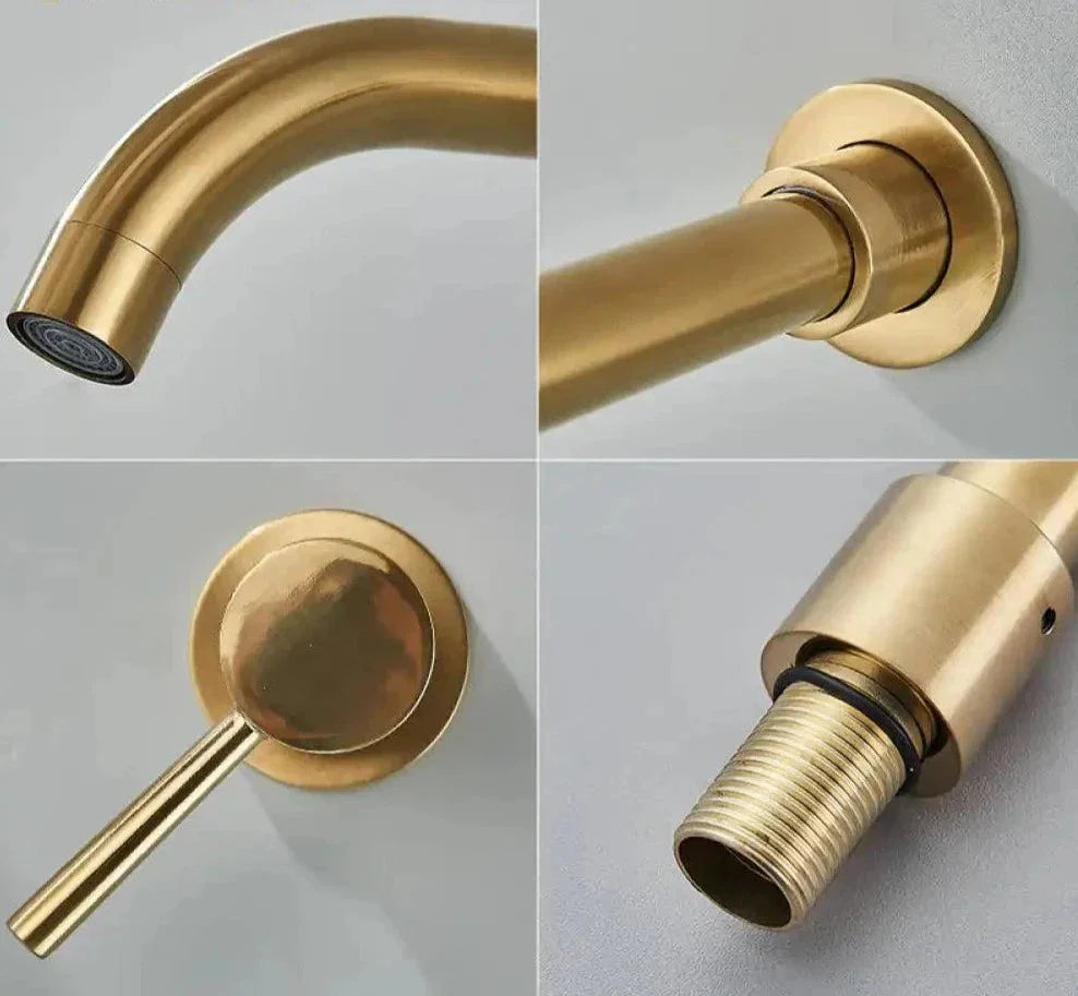 Torneira De Parede Banheiro Monocomando Giratória 360 Broklyn