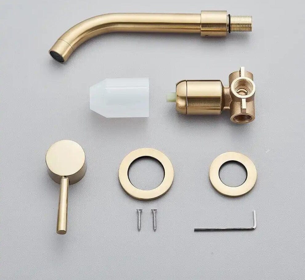 Torneira De Parede Banheiro Monocomando Giratória 360 Broklyn