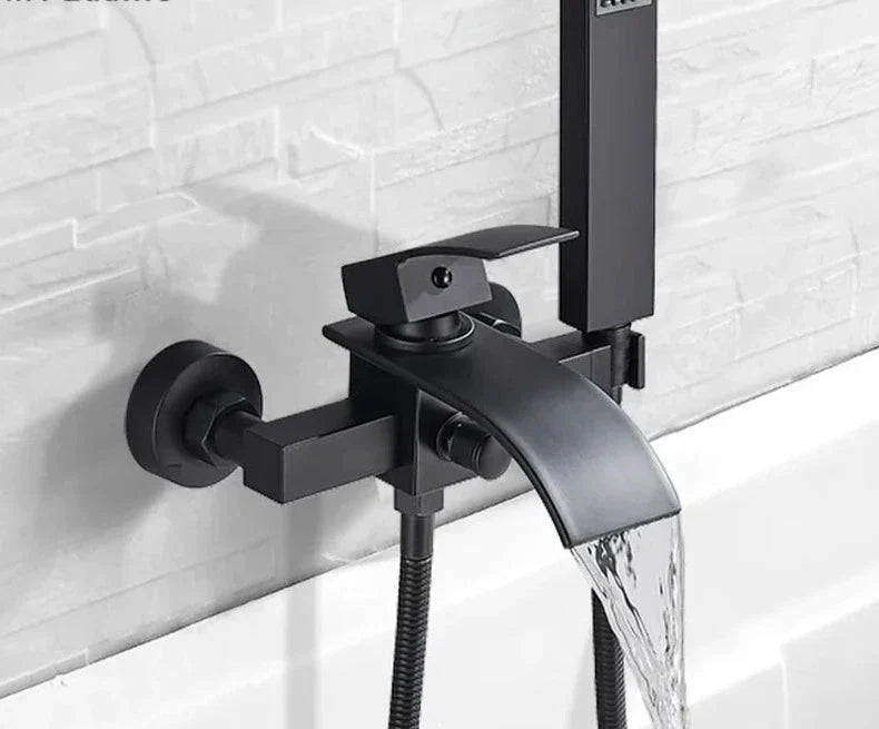 Torneira De Parede Para Banheira Misturador Monocomando HydroGlow