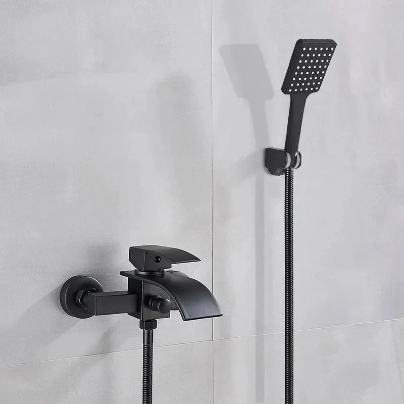 Torneira De Parede Para Banheira Misturador Monocomando HydroGlow