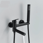 Torneira De Parede Para Banheira Monocomando Com Ducha Manual Troover