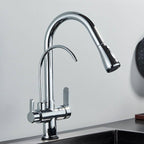 Torneira Gourmet Cozinha Com Filtro Extensiva Spray 3 Saídas Kraus