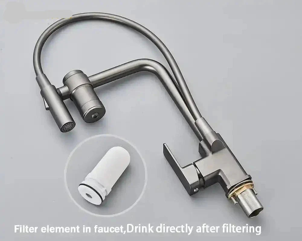 Torneira Gourmet Com Filtro Monocomando Bancada Eirelez