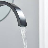 Torneira Moderna Duplo Comando Folt Lavatório 3 peças Misturador