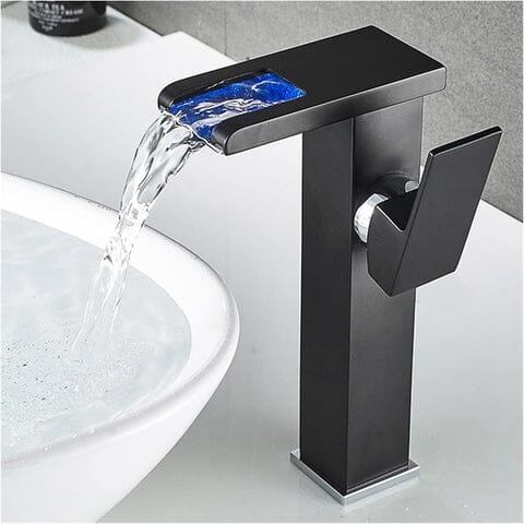 Torneira Para Banheiro Casacata LED Monocomando Trover