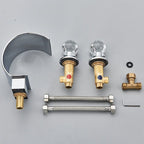 Torneira Para Banheiro Misturador Duplo Comando Cascata New York