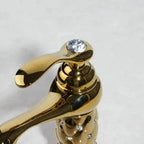 Torneira Para Banheiro Monocomando Com Cristais Siren