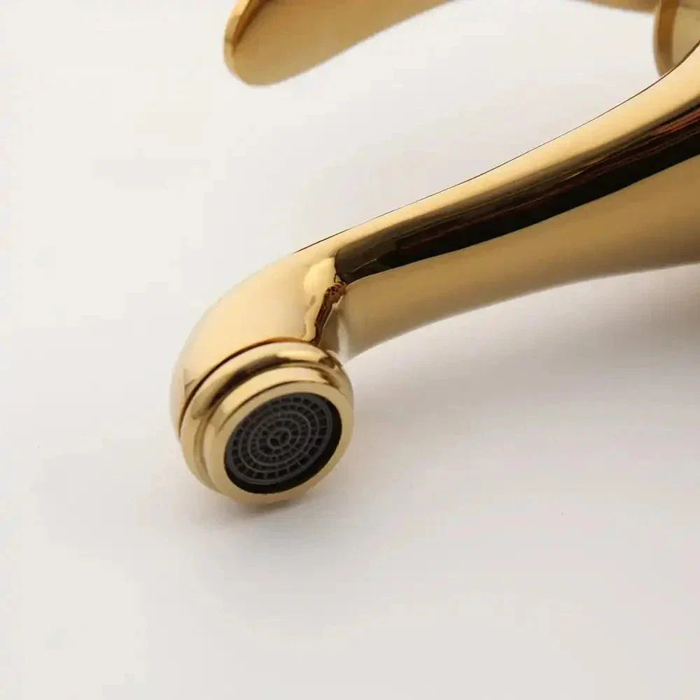 Torneira Para Banheiro Monocomando Com Cristais Siren