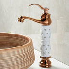 Torneira Para Banheiro Monocomando Com Cristais Siren