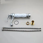 Torneira Para Banheiro Monocomando Com Cristais Siren