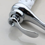 Torneira Para Banheiro Monocomando Com Cristais Siren