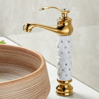 Torneira Para Banheiro Monocomando Com Cristais Siren