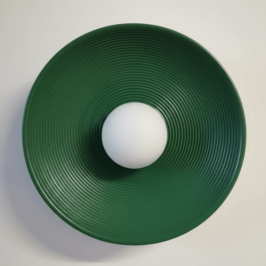 Modern LED Wall Sconce – Minimalist Disc Wall Light for Bedroom, Hallway & Living Room